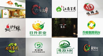 跨界设计 餐饮图文英文字与互联网企业婚礼产品的卡通logo创意融合